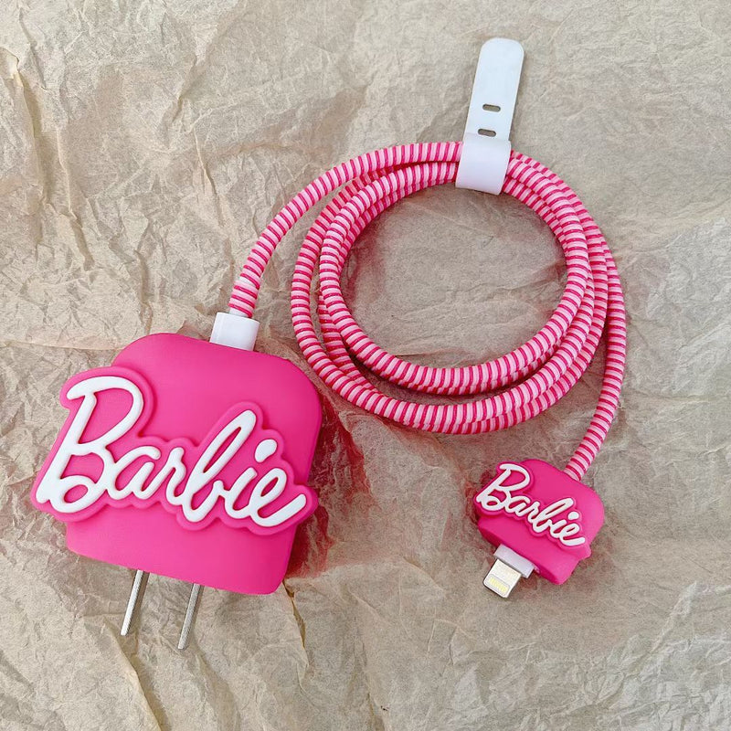 Carregador de iPhone da Barbie