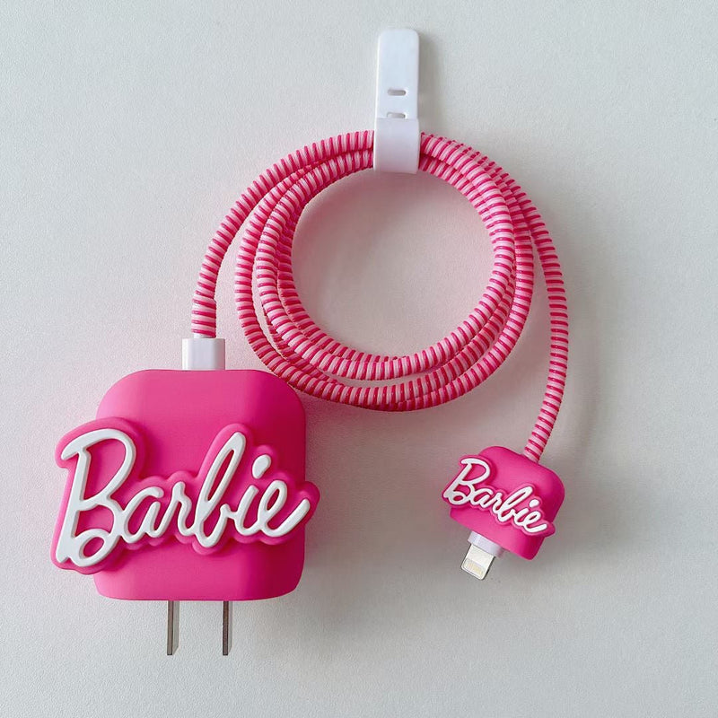 Carregador de iPhone da Barbie